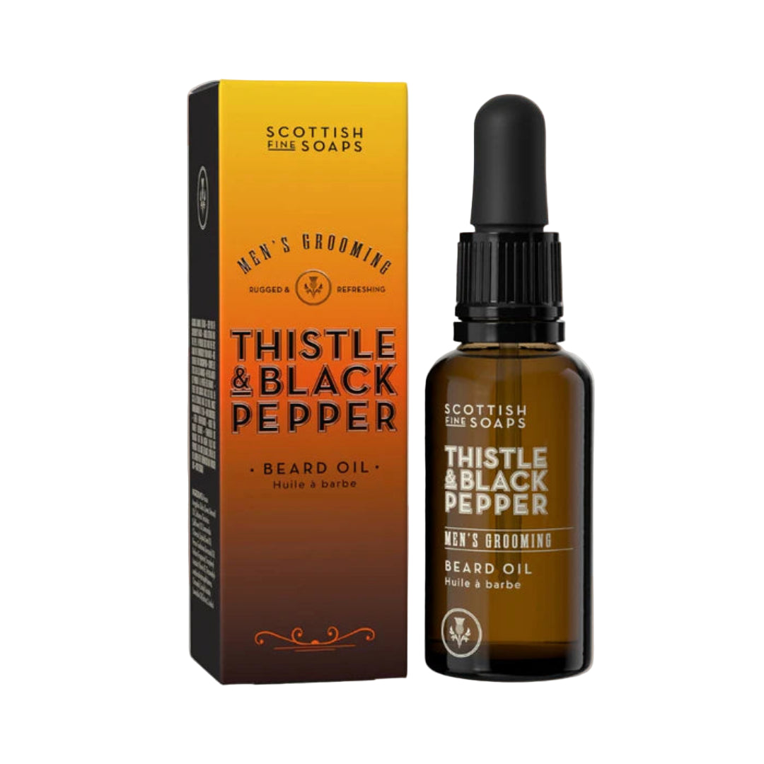 Scottish Fine Soaps | Thistle & Black Pepper Beard Oil - 30ml