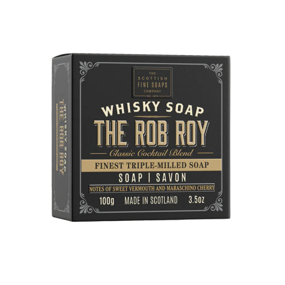 Scottish Fine Soaps | Whisky Cocktail - The Rob Roy Soap - 100g