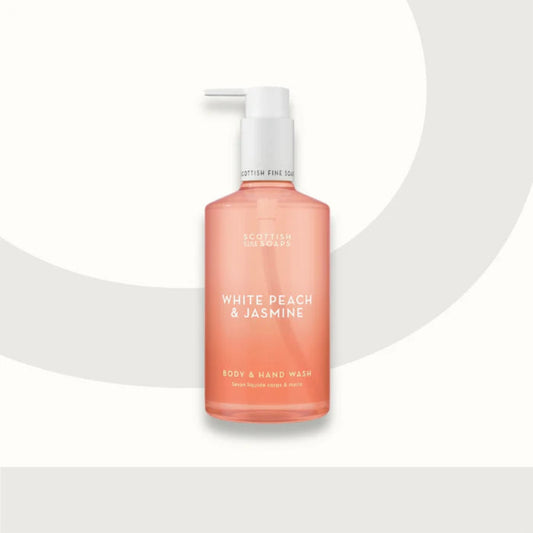 Scottish Fine Soaps | White Peach & Jasmine Body & Hand Wash