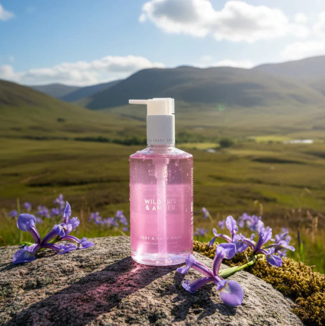 Scottish Fine Soaps | Wild Iris & Amber Handwash