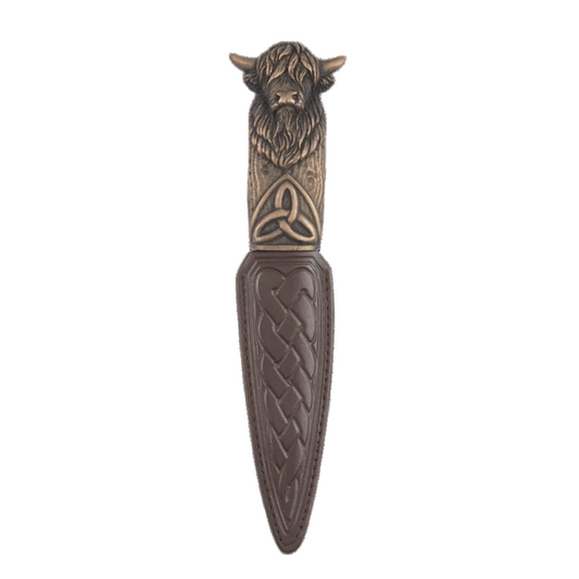 Sgian Dubh | Heilan Coo - Bronze