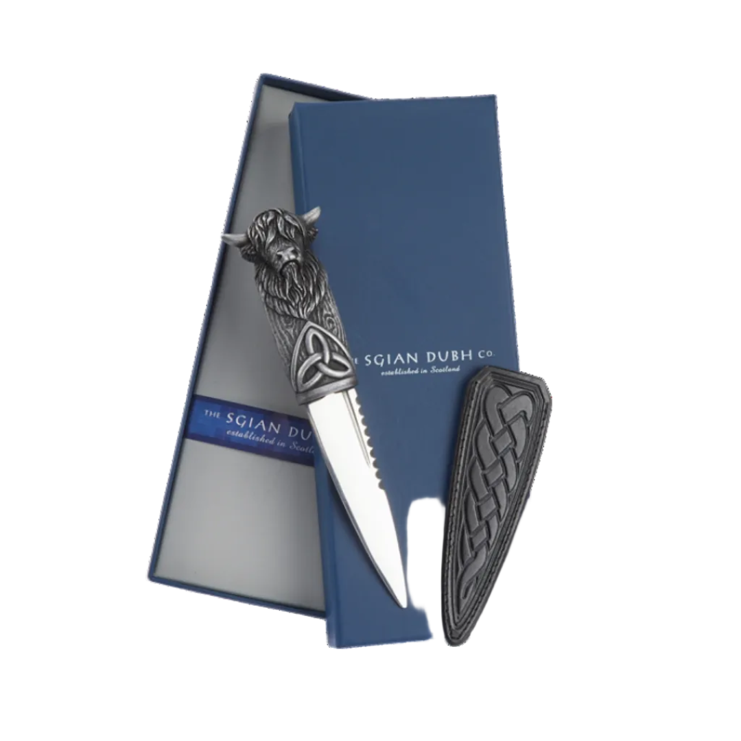 Sgian Dubh | Heilan Coo - Silver