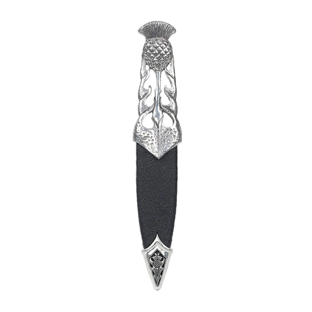 Sgian Dubh | Ryan Thistle Design in Polished Pewter