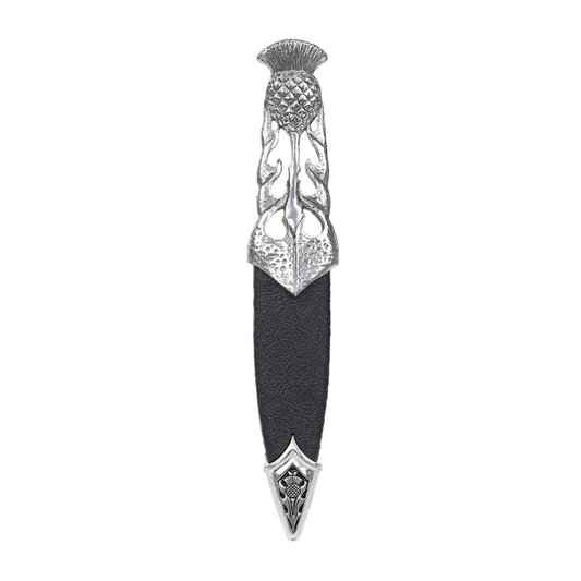 Sgian Dubh | Ryan Thistle Design in Polished Pewter