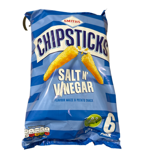 Smith's | Salt & Vinegar Chipsticks - 6pk