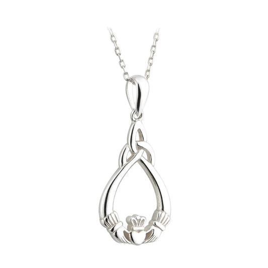 Solvar | Claddagh Drop Pendant