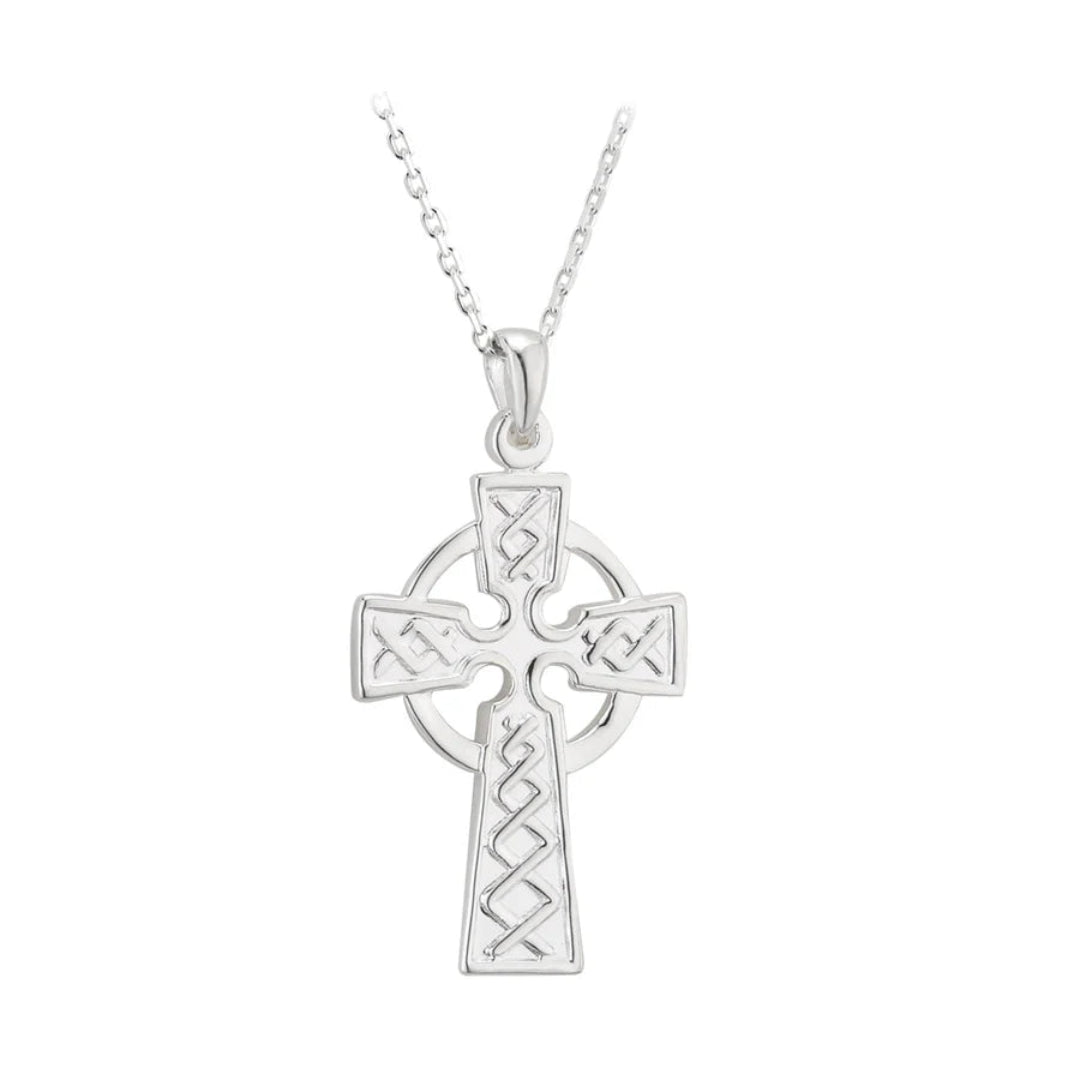 Solvar | Double Sided Celtic Cross Pendant