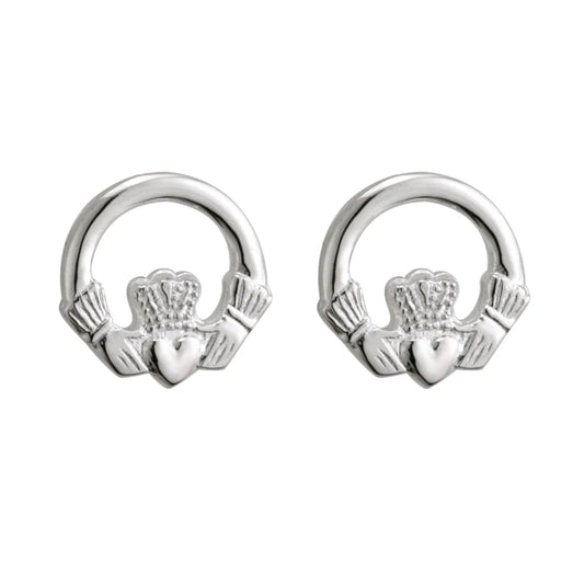 Solvar | Claddagh Stud Earrings (Small)