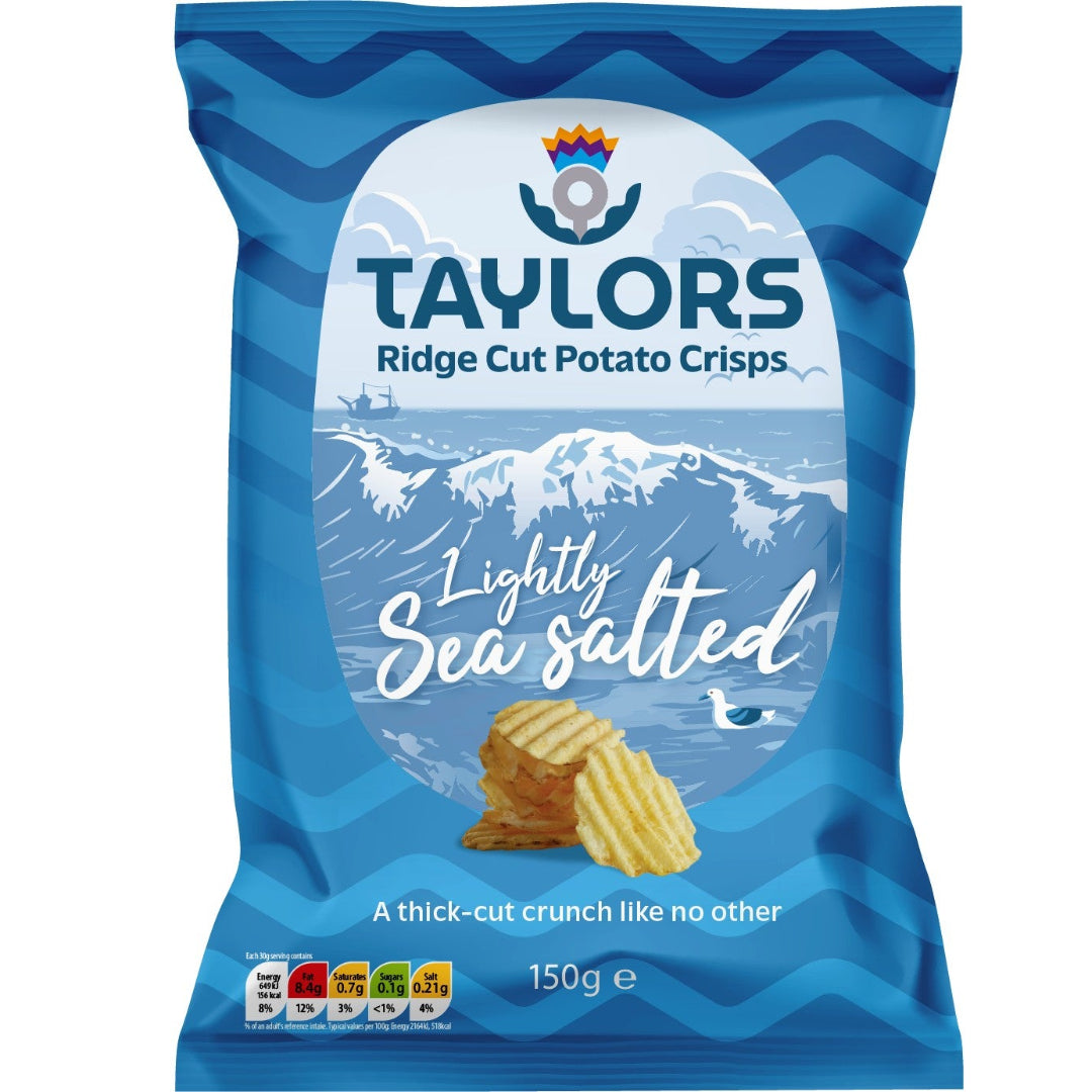 Taylors | Lightly Salted Ridge Cut Crisps 150g