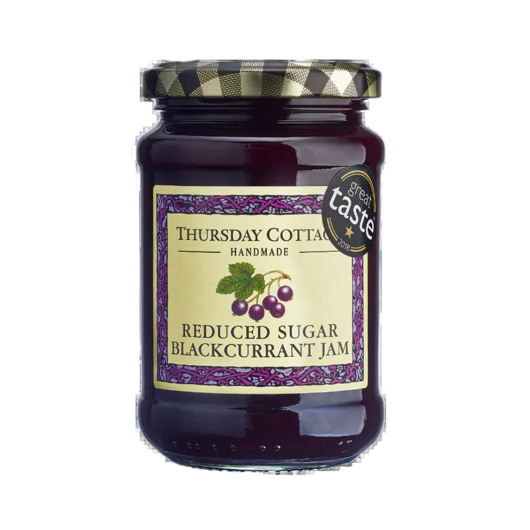 Thursday Cottage | Reduced Sugar Blackcurrant Jam