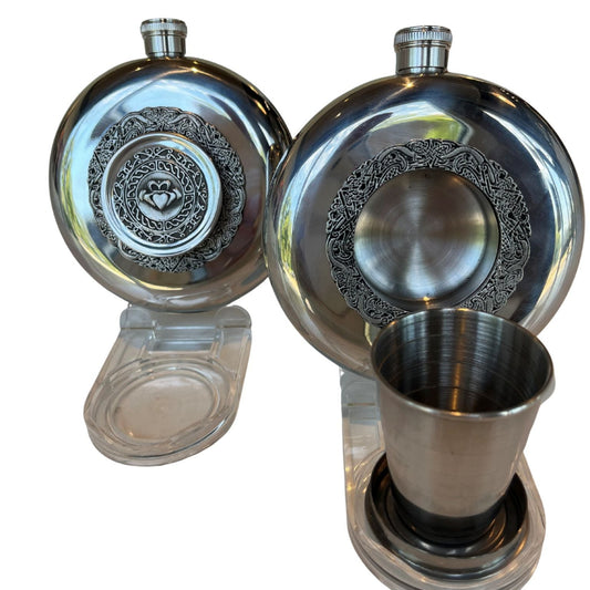 Mullingar | Round Flask Claddagh