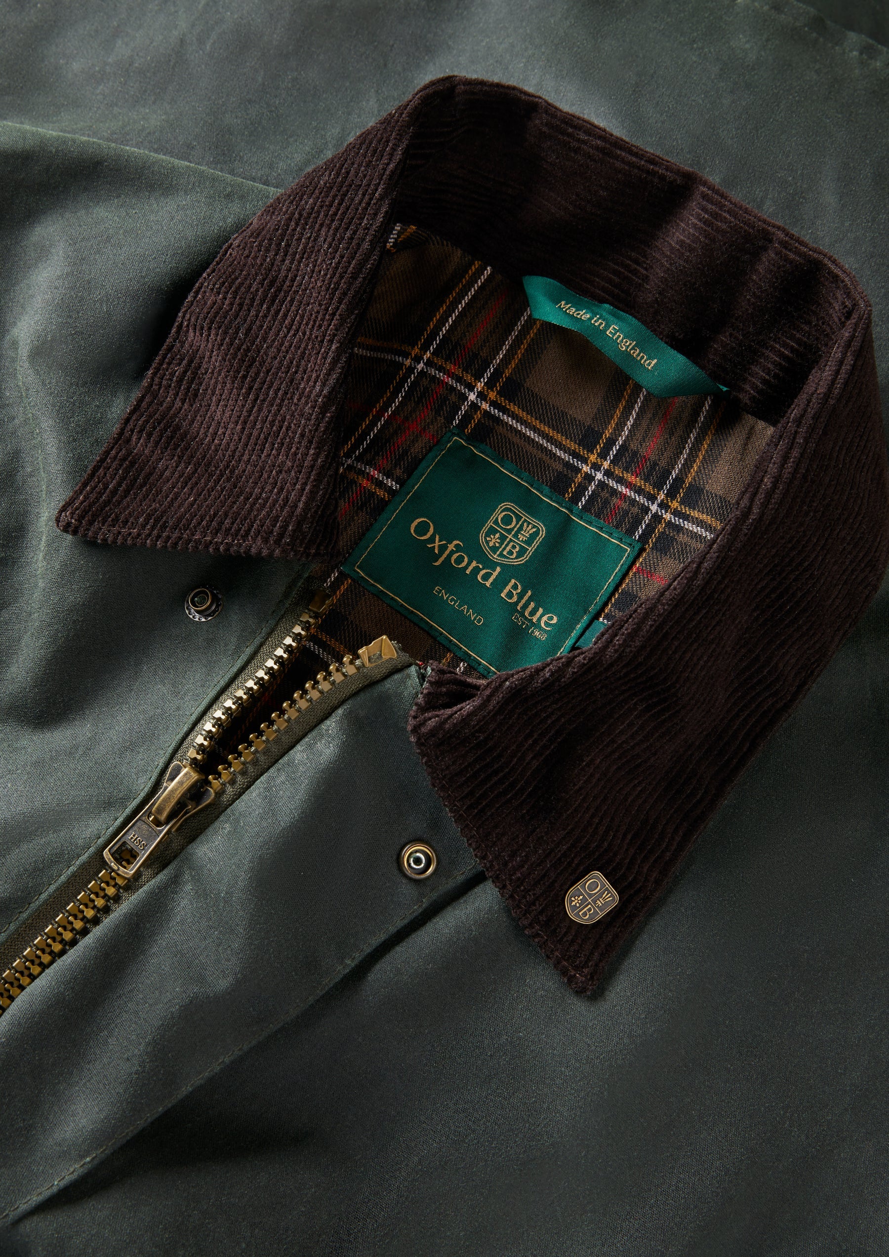 oxford blue wax cotton dressing Oxford Blue | Countrygirl Waxed Cotton Jacket
