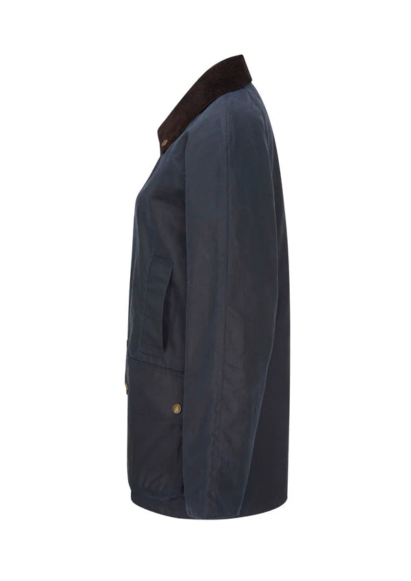 Oxford Blue | Countryman Waxed Cotton Jacket - Navy – The Scottish