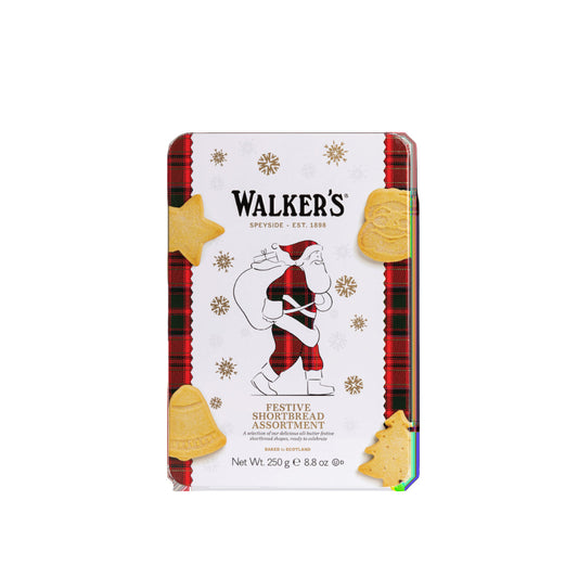 Walkers | Festive Shortbread Santa Tin 250g