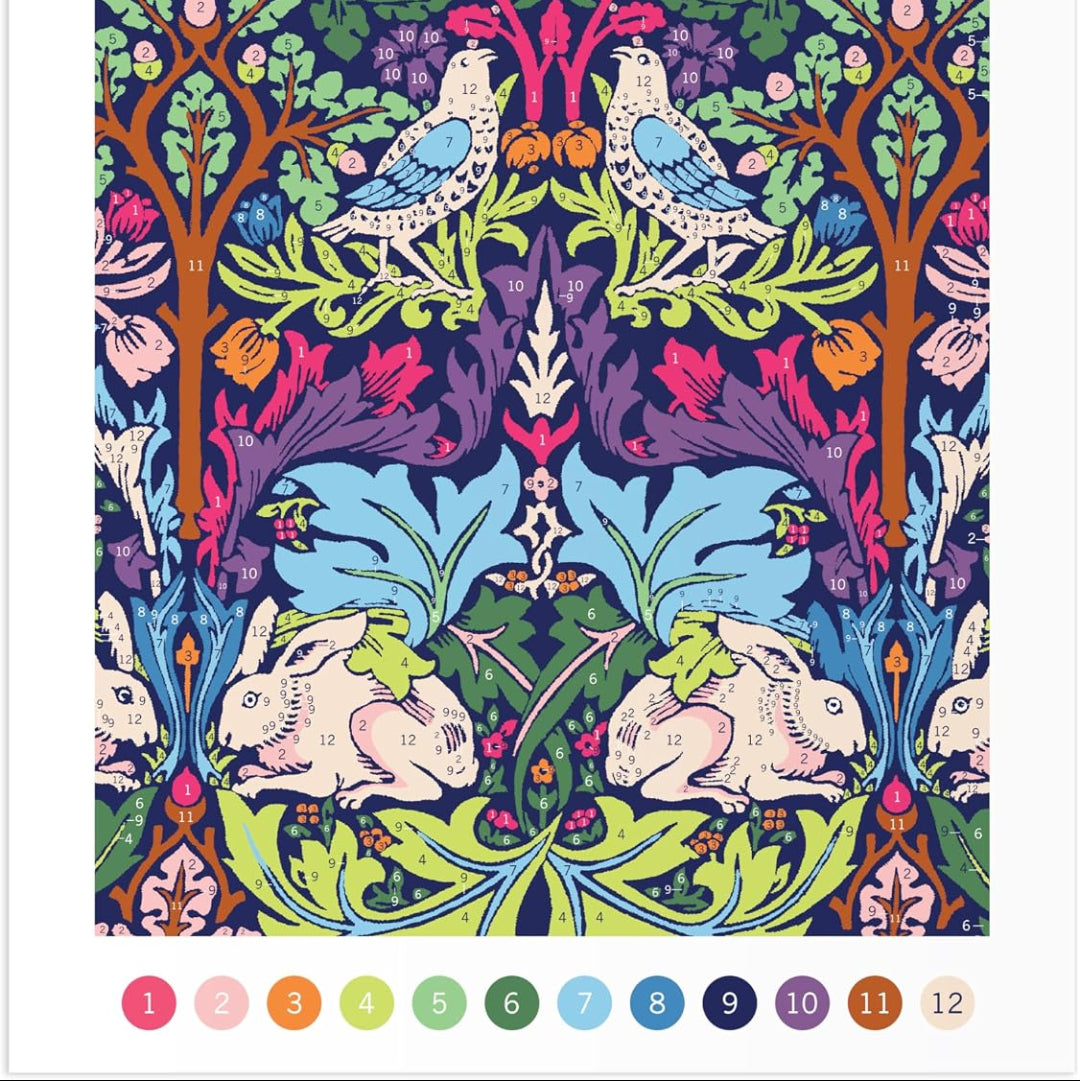 William Morris | Brother Rabbit Paint-by-Numbers Kit