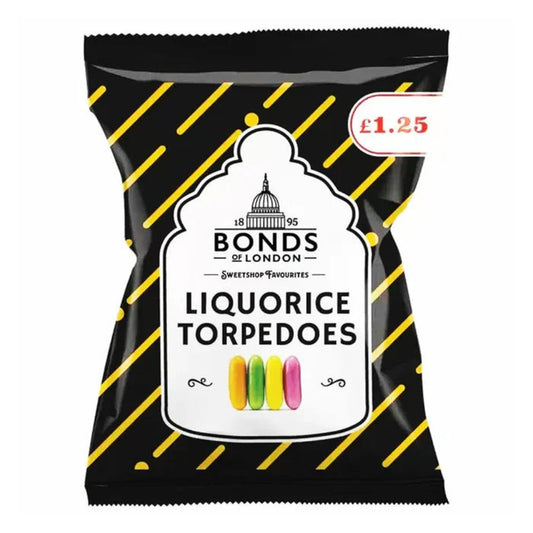 Bonds | Liquorice Torpedos - 120g