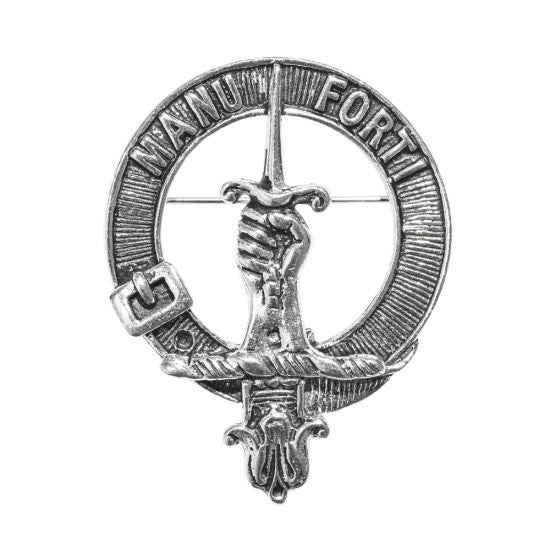 Art Pewter | Clan Cap Badge