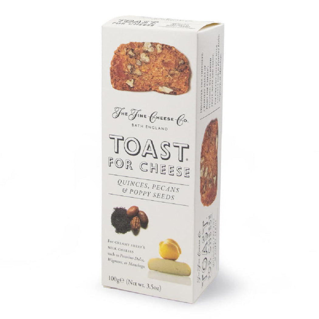 Fine Cheese Co. | Quince, Pecans & Poppy Seed Toast for Cheese
