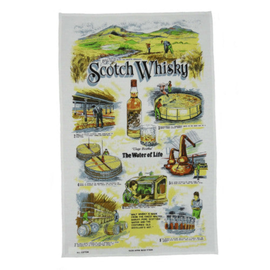 Glen Appin Scotch Whisky Tea Towel