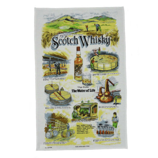 Glen Appin Scotch Whisky Tea Towel