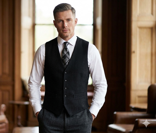 Bucktrout | Iain Harris Tweed Vest