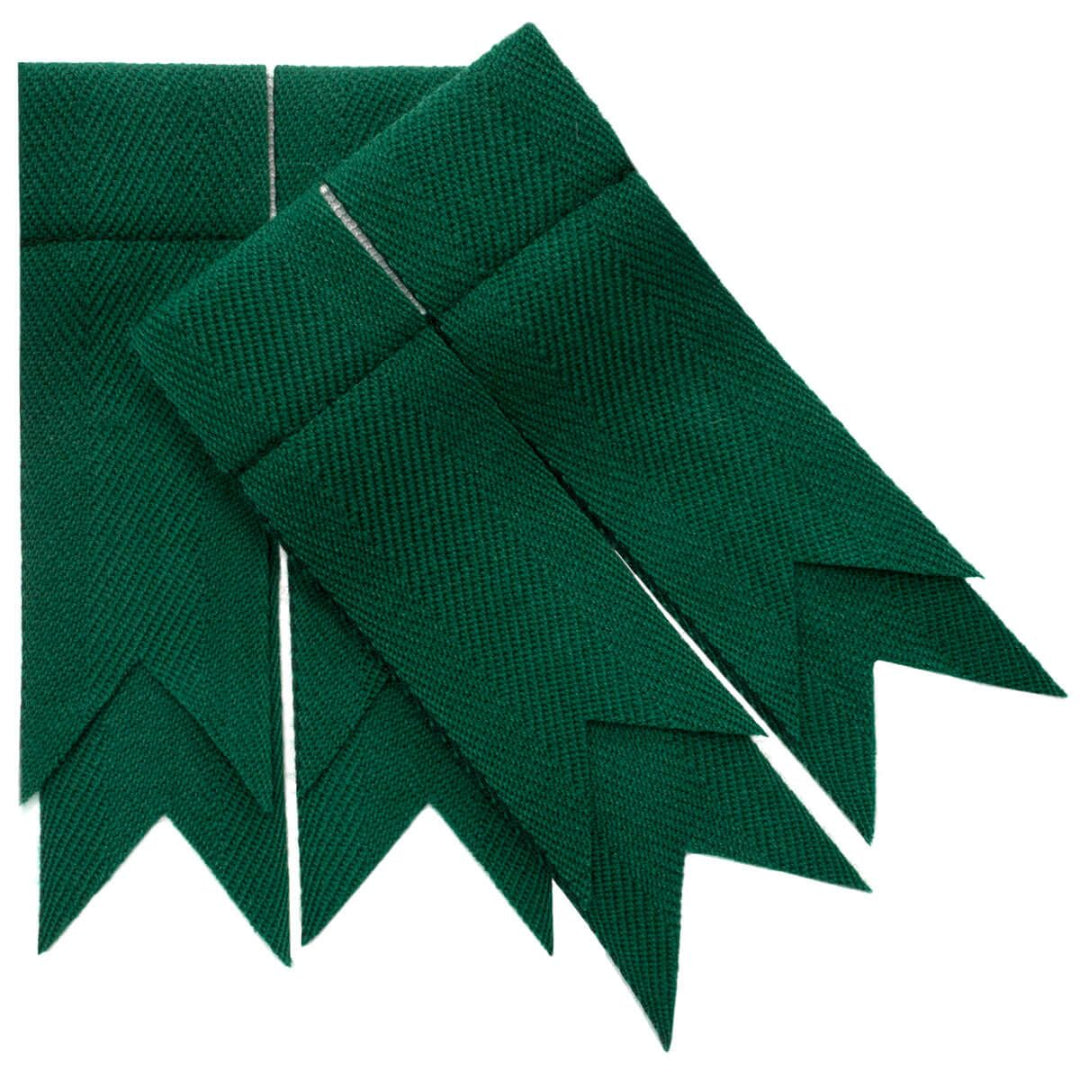 Lochcarron | Garter Flashes - Bottle Green