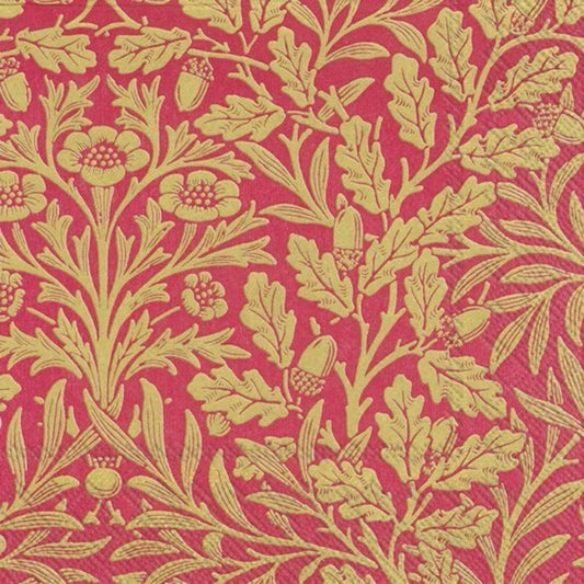 William Morris Acorn Napkins | Lunch Size