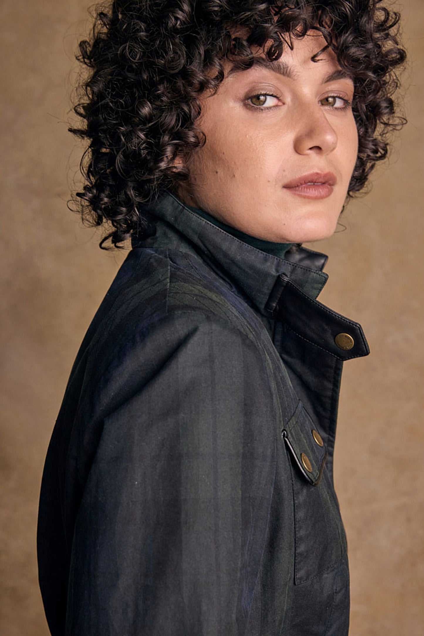 Jack Murphy | Orla Waxed Cotton Jacket - Blackwatch