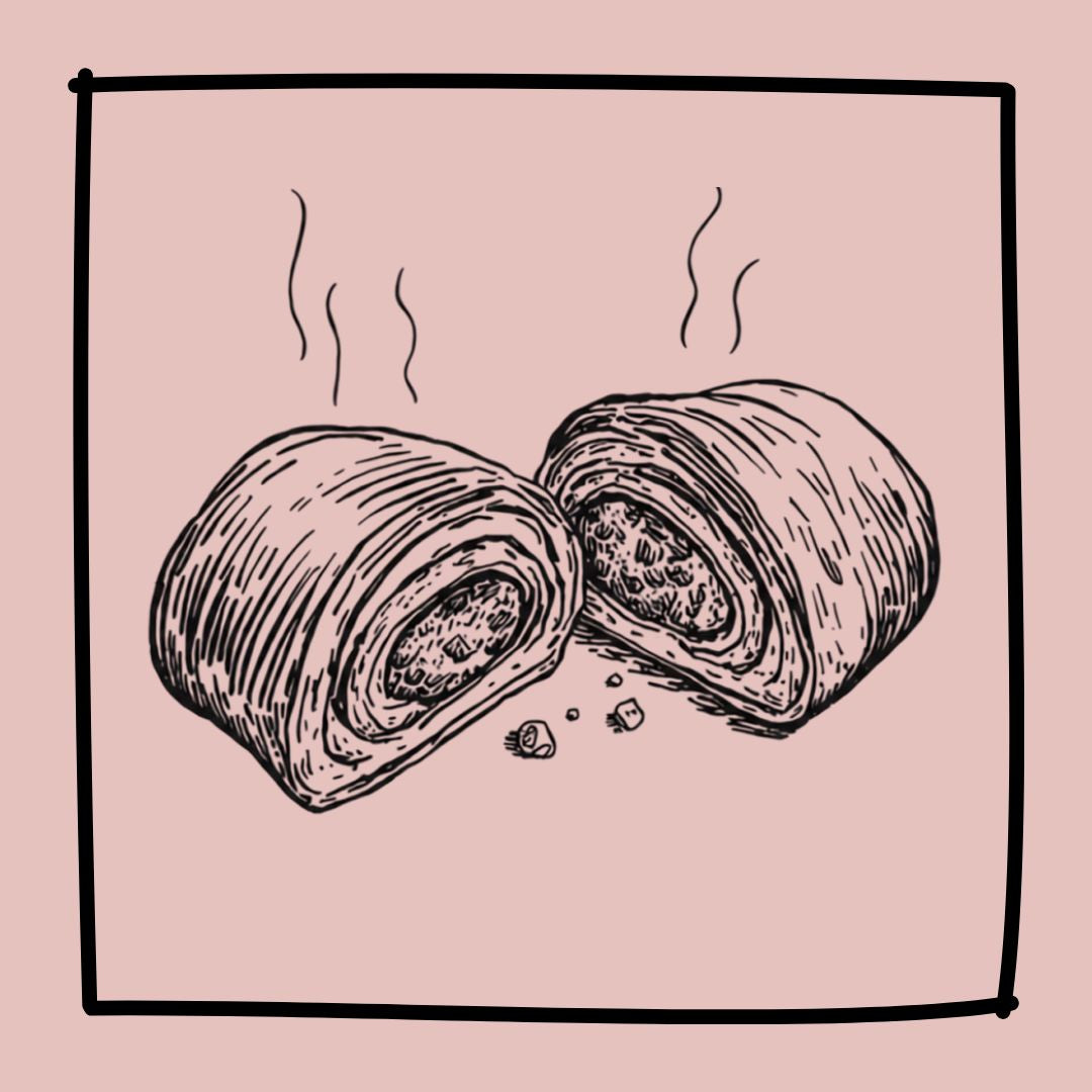 Beef Sausage Rolls - 2Pk