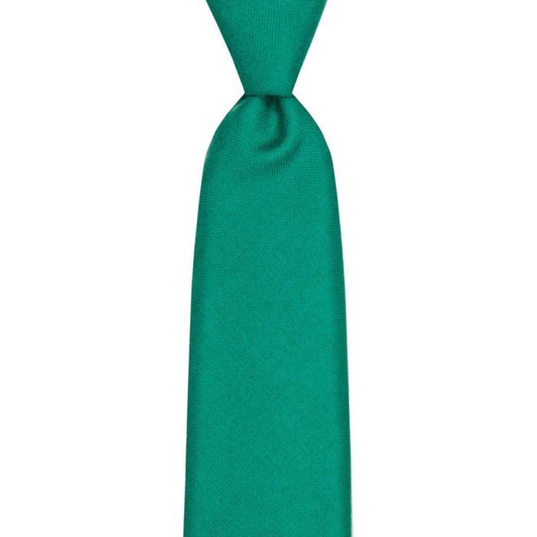 Lochcarron | Wool Tie Ancient Green