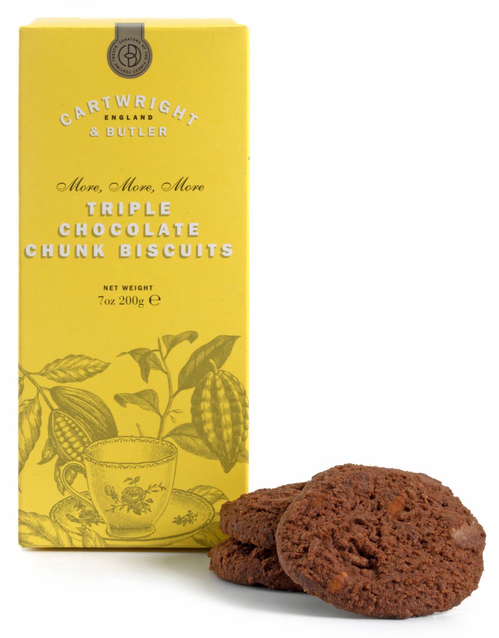 Cartwright & Butler | Triple Chocolate Chunk Biscuits 200g