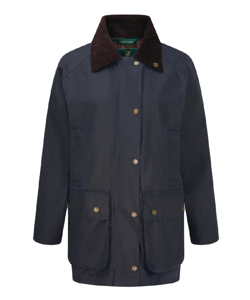 Oxford Blue | Countryman Waxed Cotton Jacket - Navy – The Scottish Oxford Blue | Countryman Waxed Cotton Jacket - Navy – The Scottish