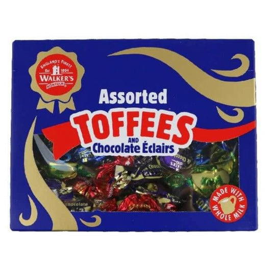 Walker's |  Assorted Toffees & Chocolate Eclairs Gift Box 350g