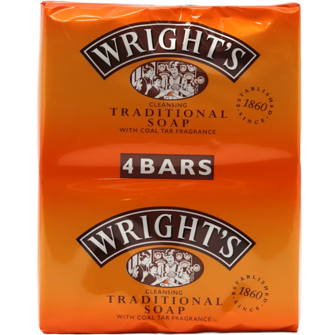 Wrights | Traditional Soap 4 x 100g