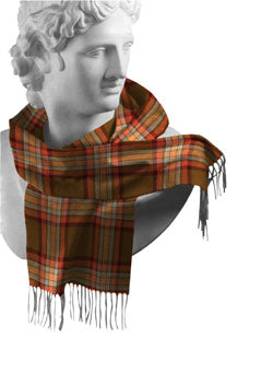 Irish County Tartan Lambswool Scarves