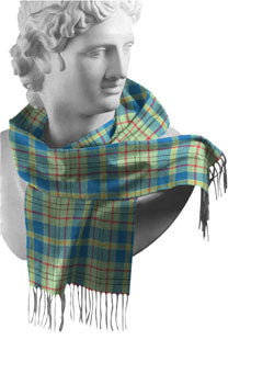 Irish County Tartan Lambswool Scarves