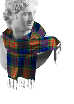 Irish County Tartan Lambswool Scarves