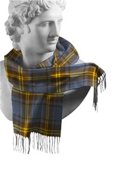 Irish County Tartan Lambswool Scarves