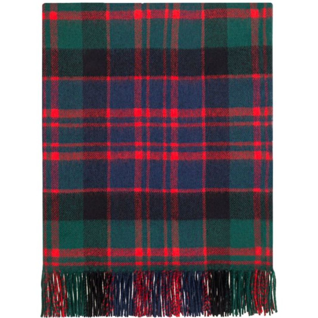 Lochcarron | Tartan Lambswool Blanket - MacDonald Modern