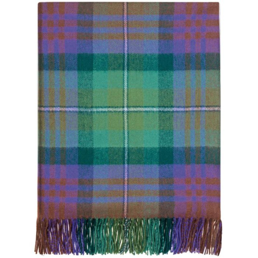 Lochcarron | Tartan Lambswool Blanket - Isle of Skye