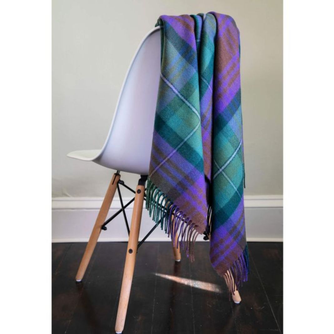 Lochcarron | Tartan Lambswool Blanket - Isle of Skye