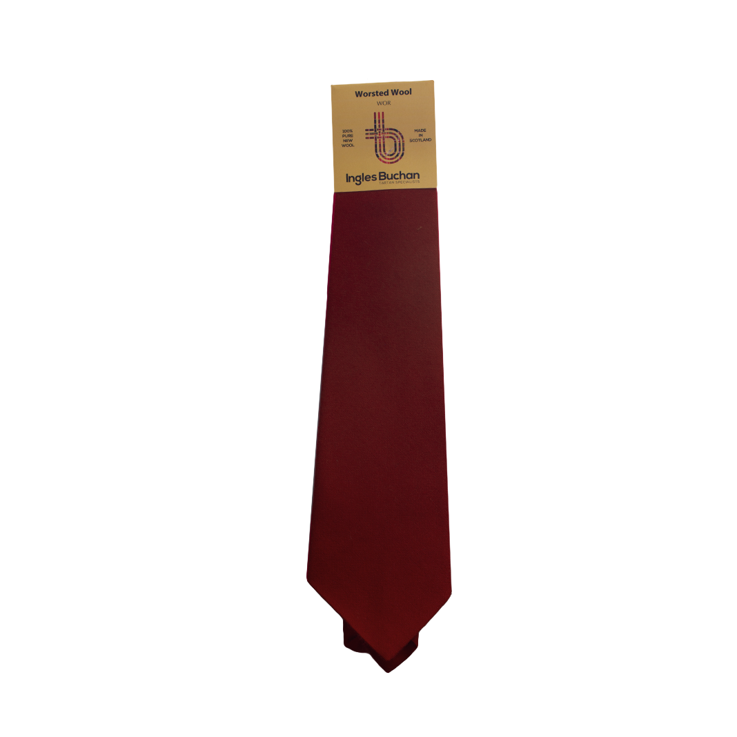Tartan Ties | Worsted Wool Solid Colours