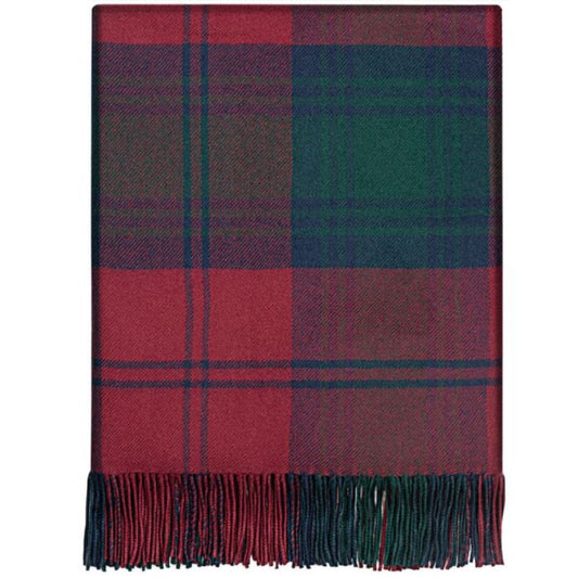 Lochcarron | Tartan Lambswool Blanket - Lindsay Modern