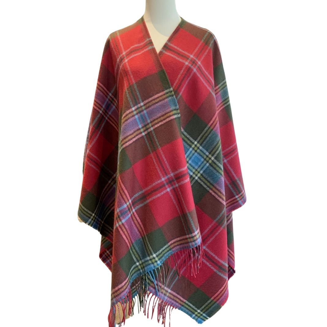 Lochcarron | Tartan Lambswool Wrap - MacLean of Duart Weathered