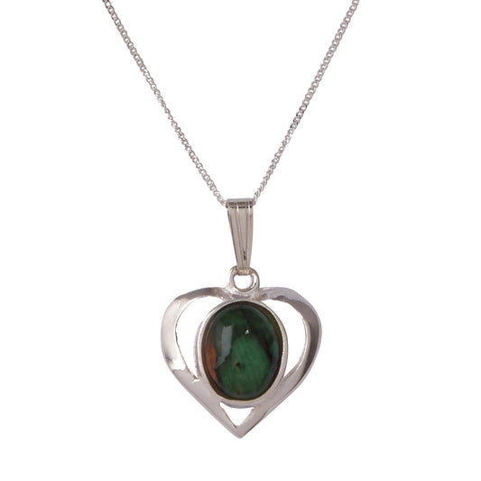 Heathergems | Open Heart Pendant | The Scottish Company Toronto