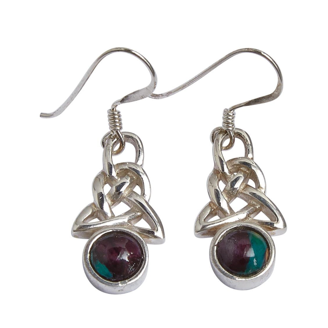 Celtic Heathergem Earrings | The Scottish Company | Toronto