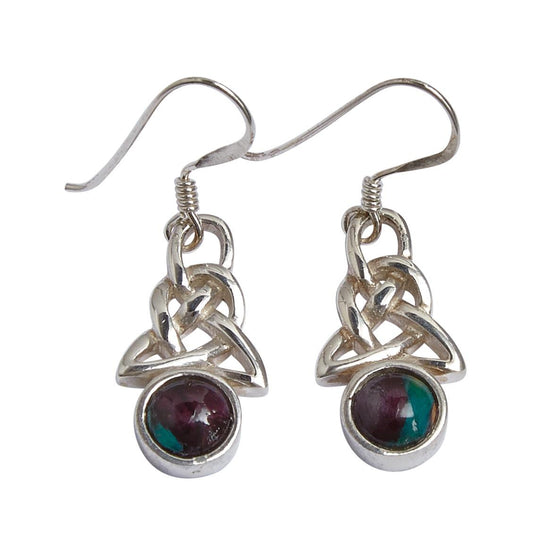 Celtic Heathergem Earrings | The Scottish Company | Toronto