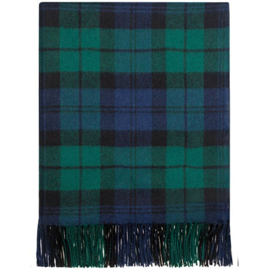 Lochcarron | Tartan Lambswool Blanket - Black Watch