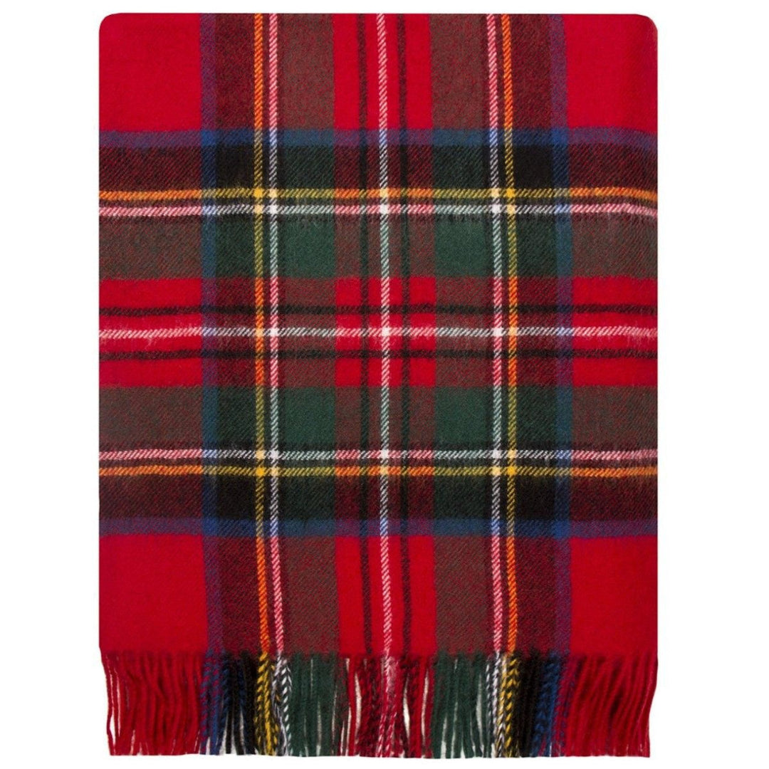 Lochcarron | Tartan Lambswool Blanket - Royal Stewart