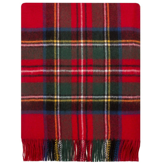 Lochcarron | Tartan Lambswool Blanket - Royal Stewart